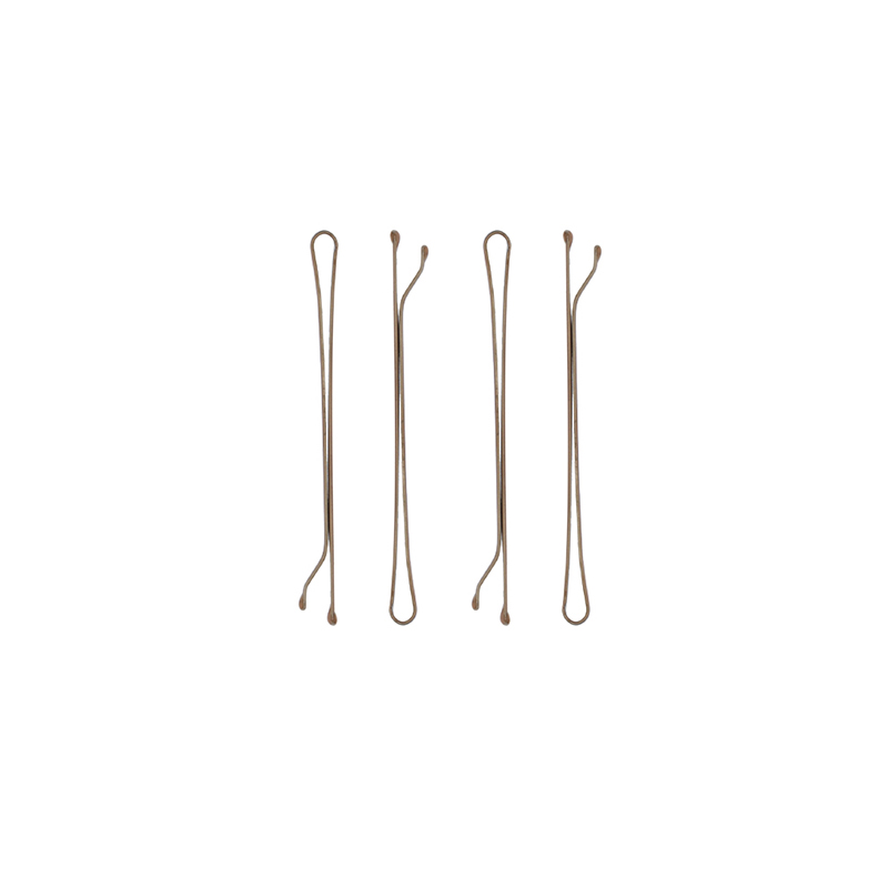 Flat bobby pin