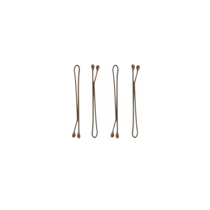 Flat bobby pin